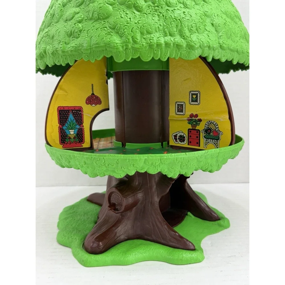 Vintage 1975 Kenner Tree Tots Tree House Shell Playset General Mills Fun Group - Picture 9 of 12
